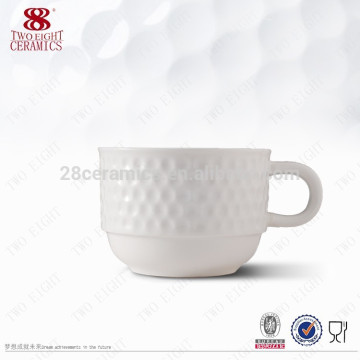 plain white fine bone china coffee mugs